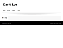 Tablet Screenshot of davidleedesign.co.uk